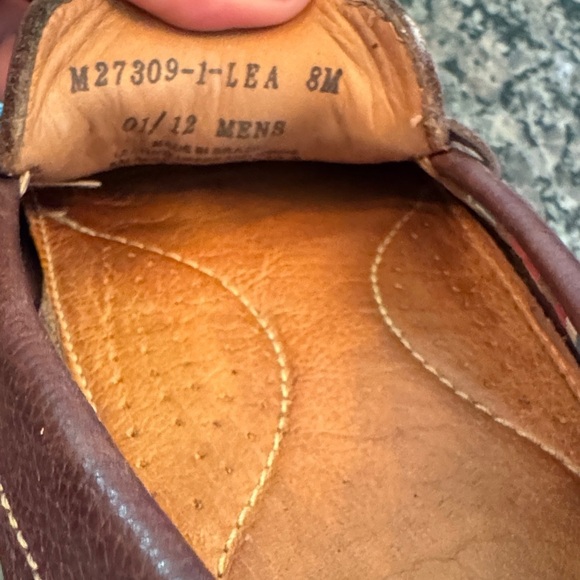 14th & Union Rich Brown Leather Loafers EUC 8M